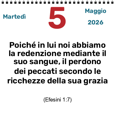 SECONDO LE RICCHEZZE DELLA SUA GRAZIA