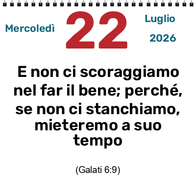 NON SCORAGGIARTI DI FARE IL BENE