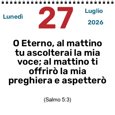 INCOMINCIARE BENE LA GIORNATA