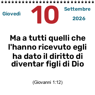 L'INFINITO AMORE DI DIO