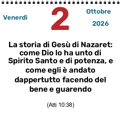 LA STORIA DI GESÙ