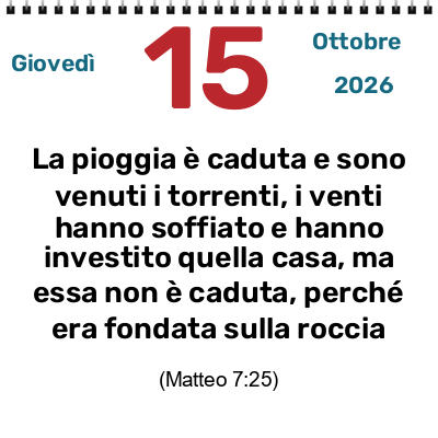 COME SONO LE TUE FONDAMENTA?